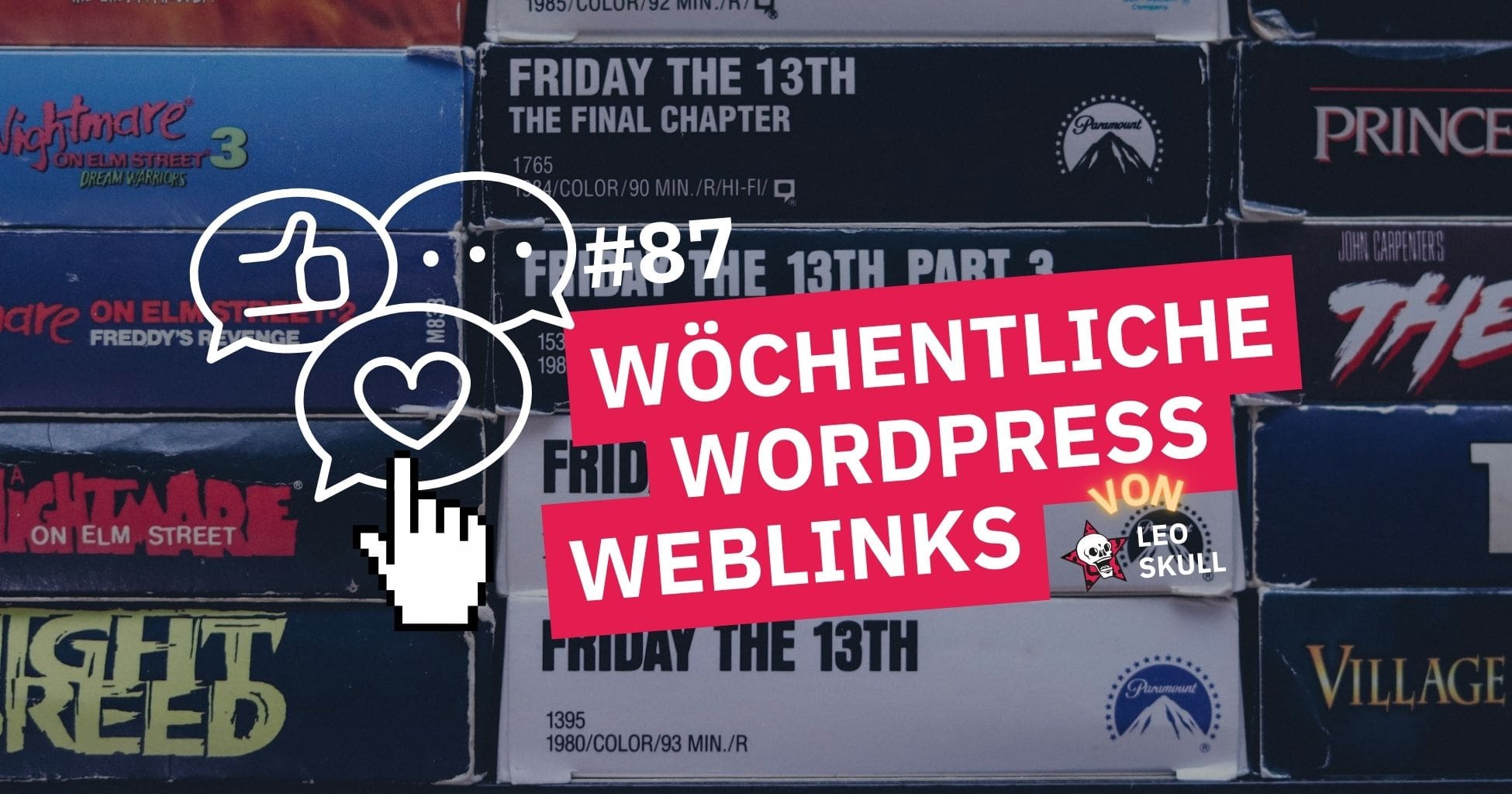 WordPress Weblinks wöchentlich