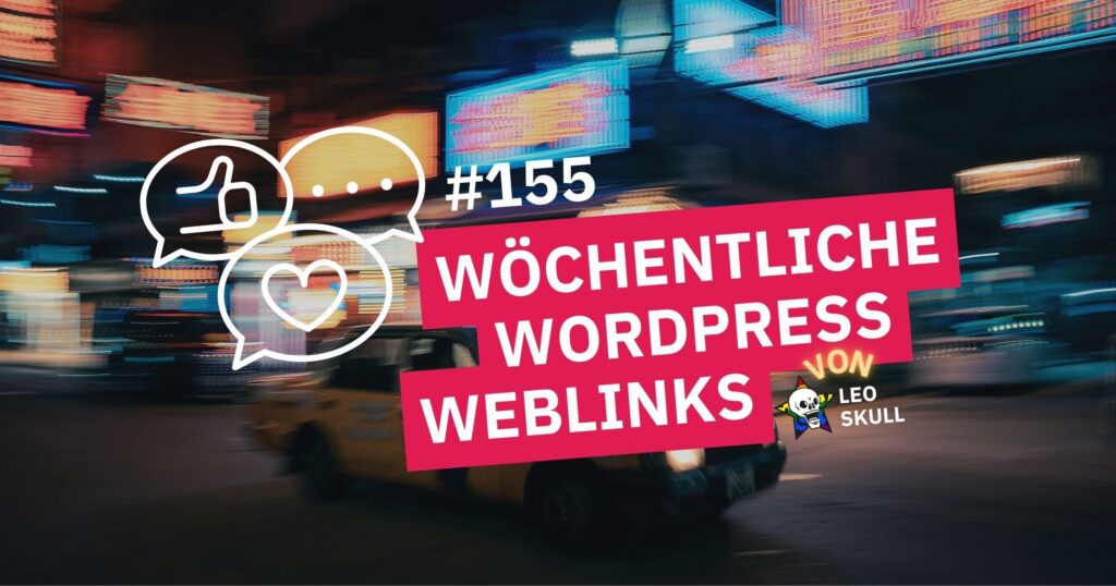 Dynamische Stadtaufnahme mit WordPress Weblink-Overlay, urbanes Nachtbild.