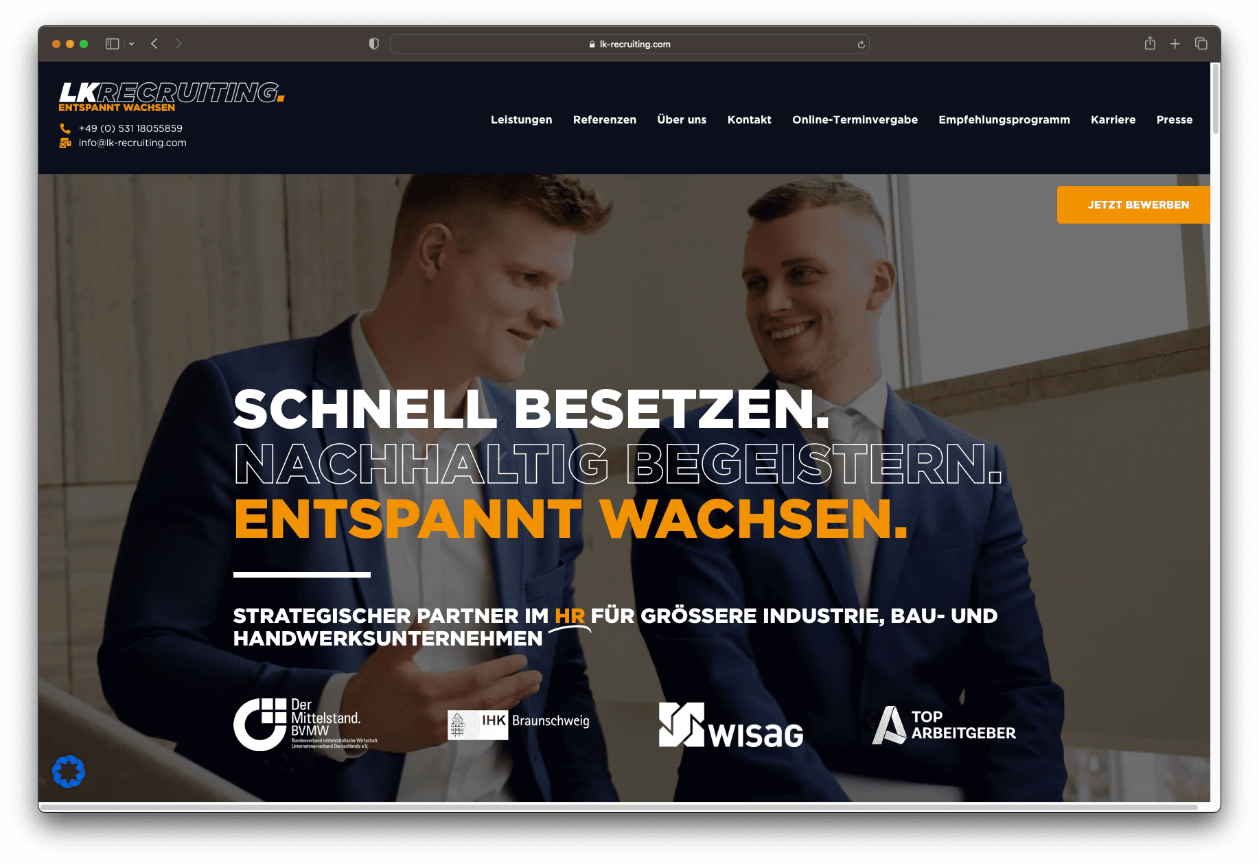 LK Recruiting Livegang