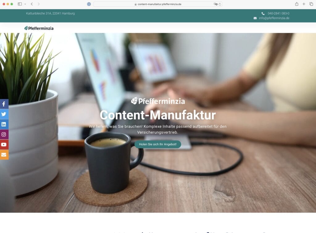 Pfefferminzia Content-Manufaktur - https://content-manufaktur.pfefferminzia.de